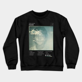 John Lennon - Imagine Tracklist Album Crewneck Sweatshirt